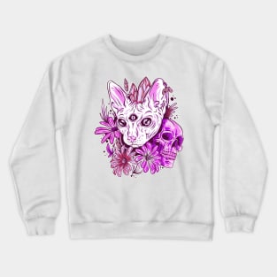 Vapor Cat Crewneck Sweatshirt